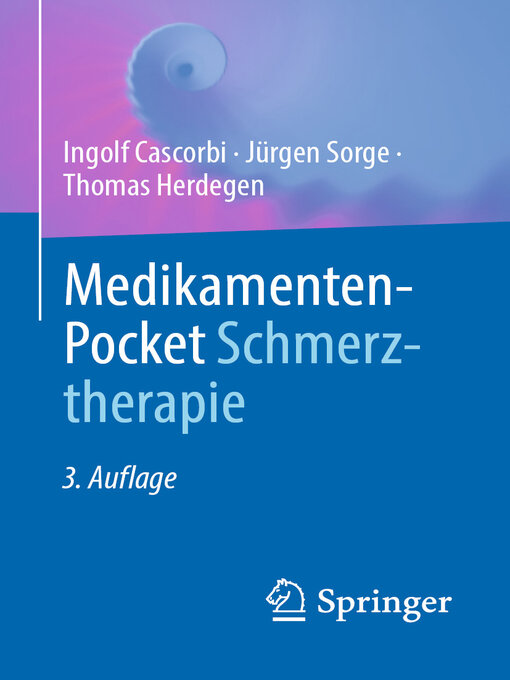 Title details for Medikamenten-Pocket Schmerztherapie by Ingolf Cascorbi - Available